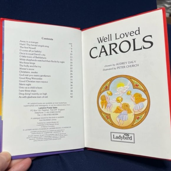 TWO BOOKS: Well Loved Carols/The Christmas Story By Ladybird Learning Books - Picture 4 of 9